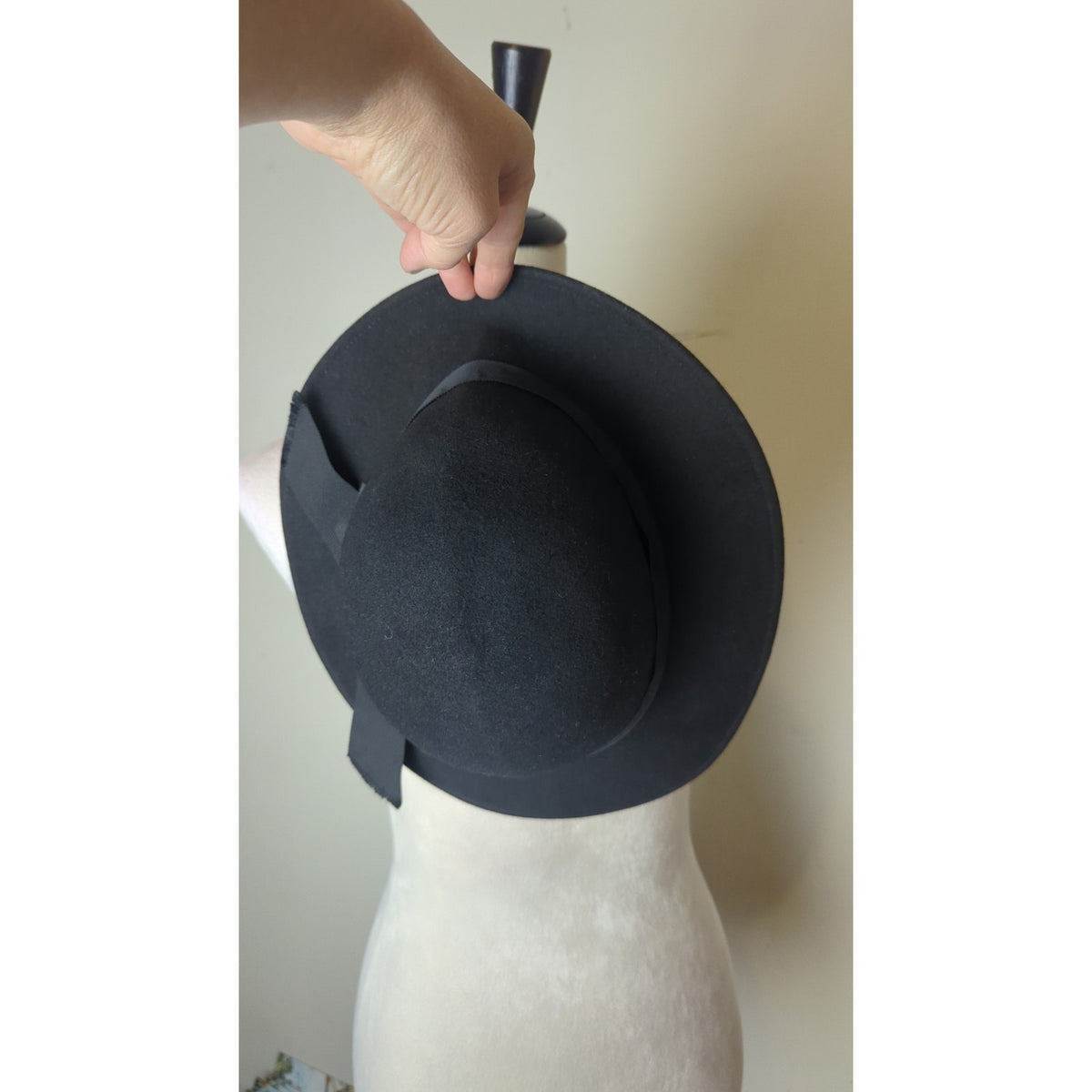 Vintage 50's/60's Old Hollywood 100% Wool Lancaster Retro Hat