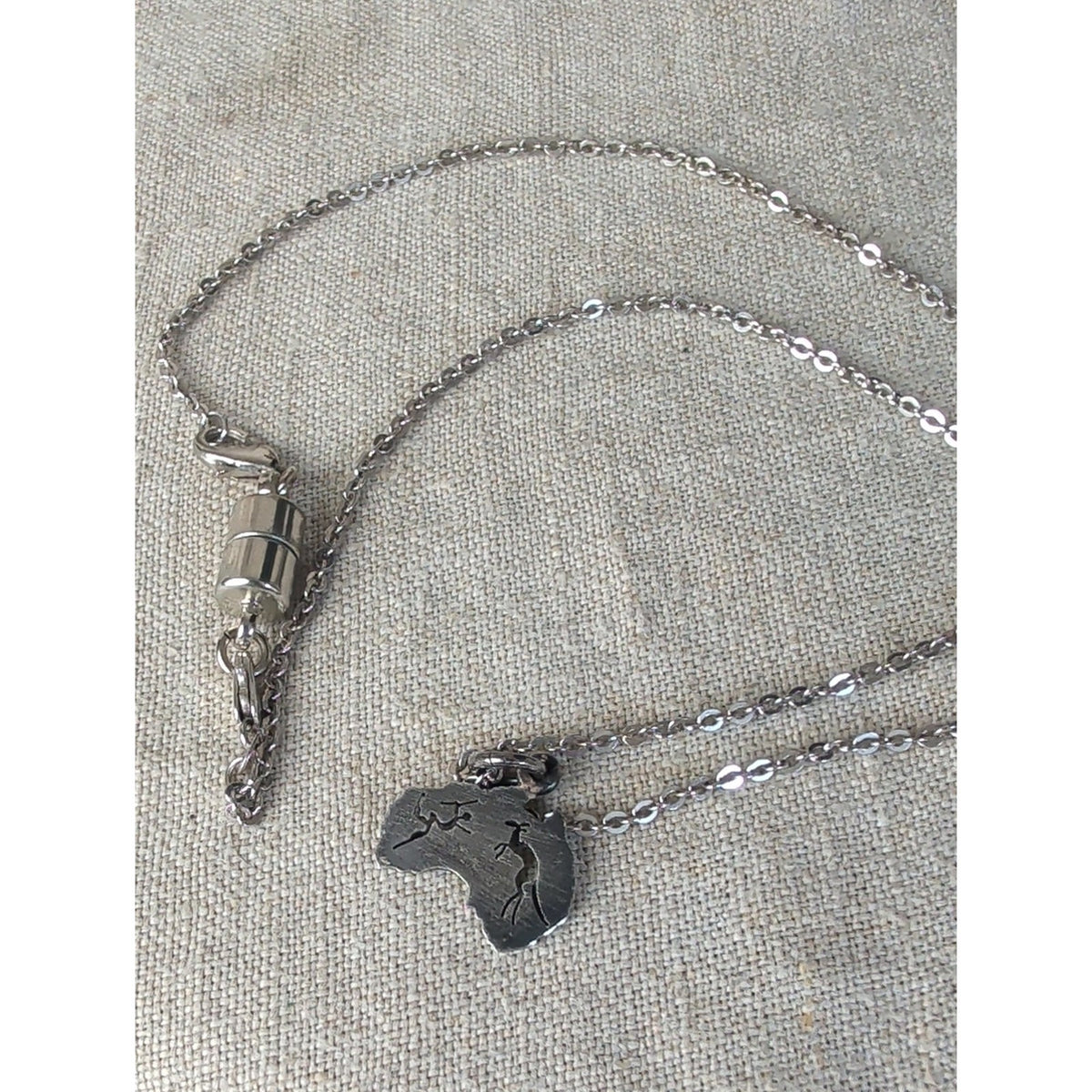 Vintage Handmade Sterling Silver Australian Kangaroo Pendant