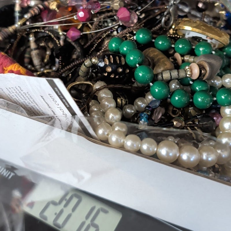 Mystery Craft Lot Jewelry Treasure Hunt! Wearable/Craft