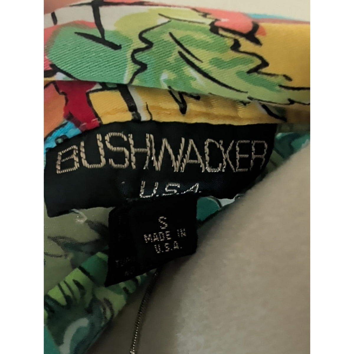 Vintage Bushwacker Sailboat Island Print Sleeveless Popover Top 90s Coastal