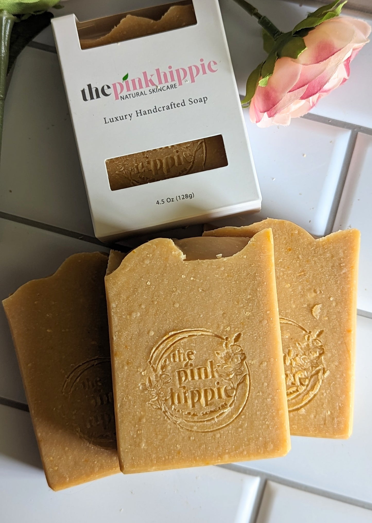 "Ladies Only" - Goat Milk Gentle Yoni Soap Bar- Essential oil Lavender, Ylang Ylang, Pink Grapefruit