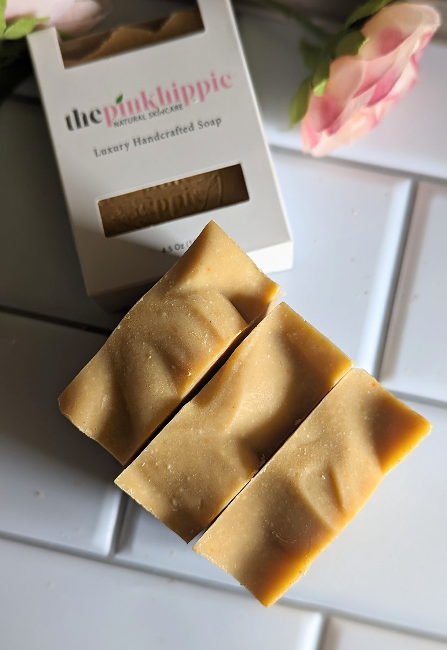 "Ladies Only" - Goat Milk Gentle Yoni Soap Bar- Essential oil Lavender, Ylang Ylang, Pink Grapefruit