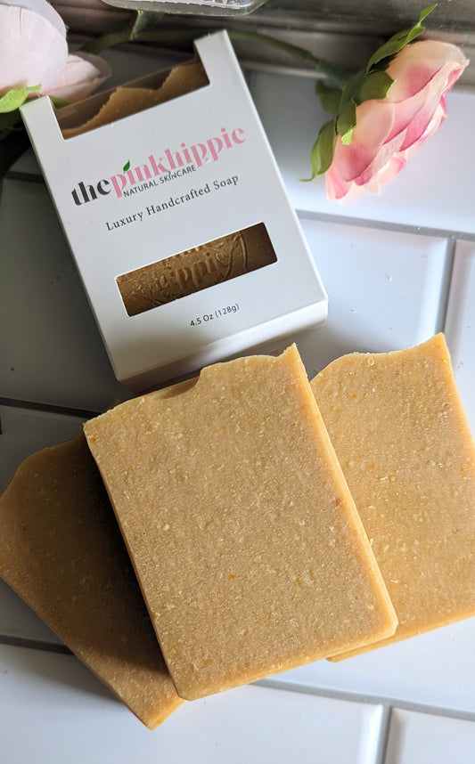 "Ladies Only" - Goat Milk Gentle Yoni Soap Bar- Essential oil Lavender, Ylang Ylang, Pink Grapefruit