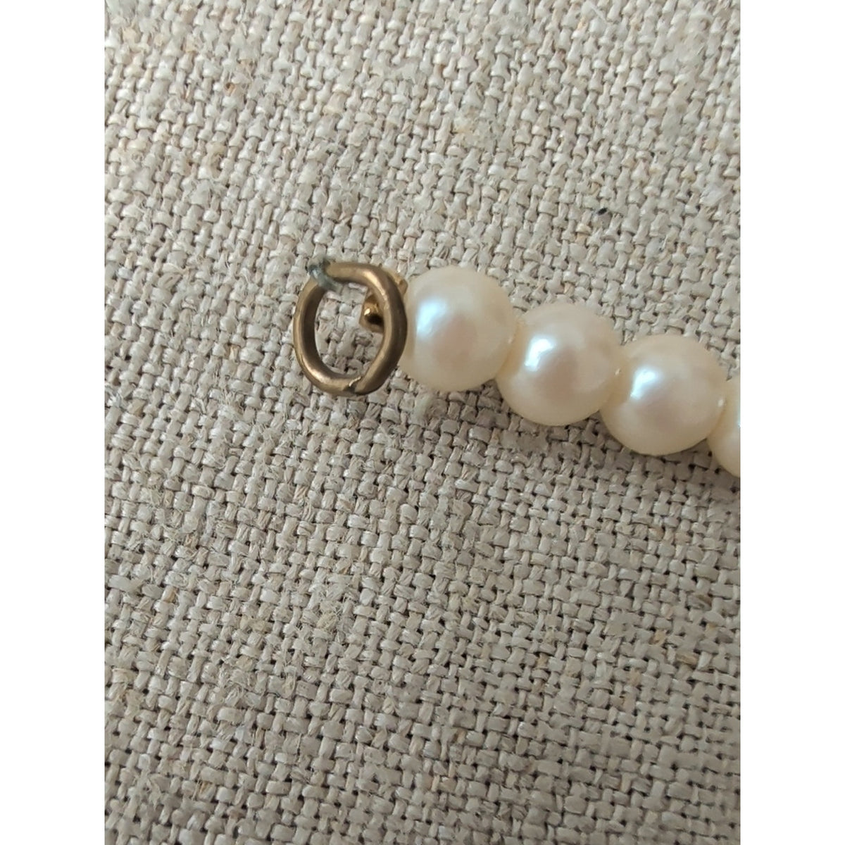 Vintage Figural Fish Faux Pearl Bracelet Sapphire Blue Rhinestone Gold Tone