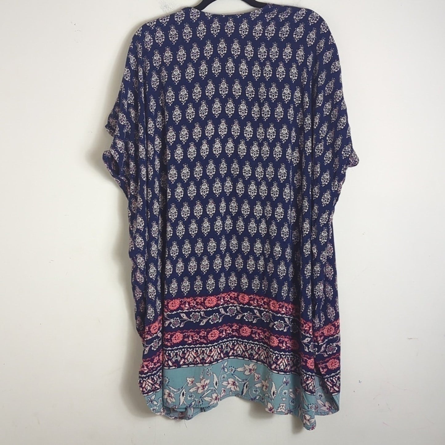 Boho Floral & Paisley Kimono Aztec Women's Medium