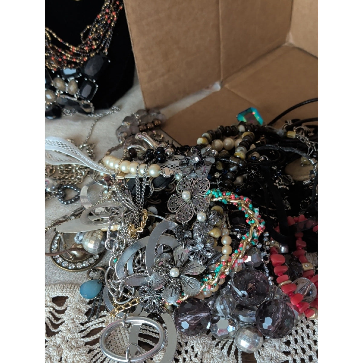 Curated Mystery Jewelry Box | Wearable Vintage & Modern Boho Glam Mix