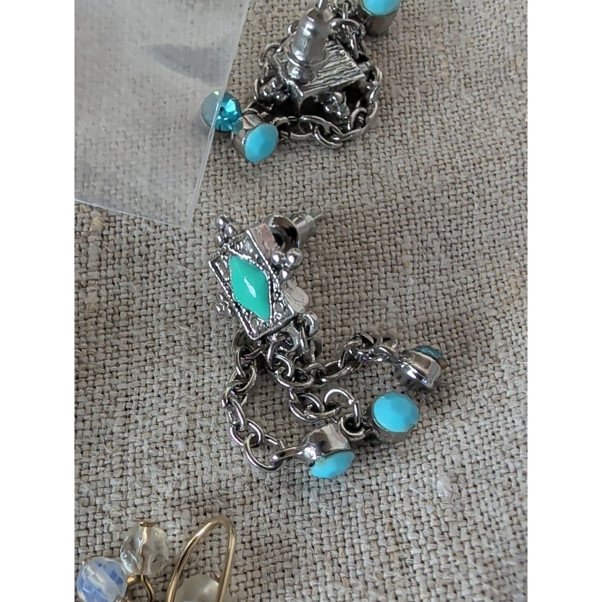 46 Pair Beachy Boho Earring Lot + 4 Stretch Bracelets Coastal Grandma Resell