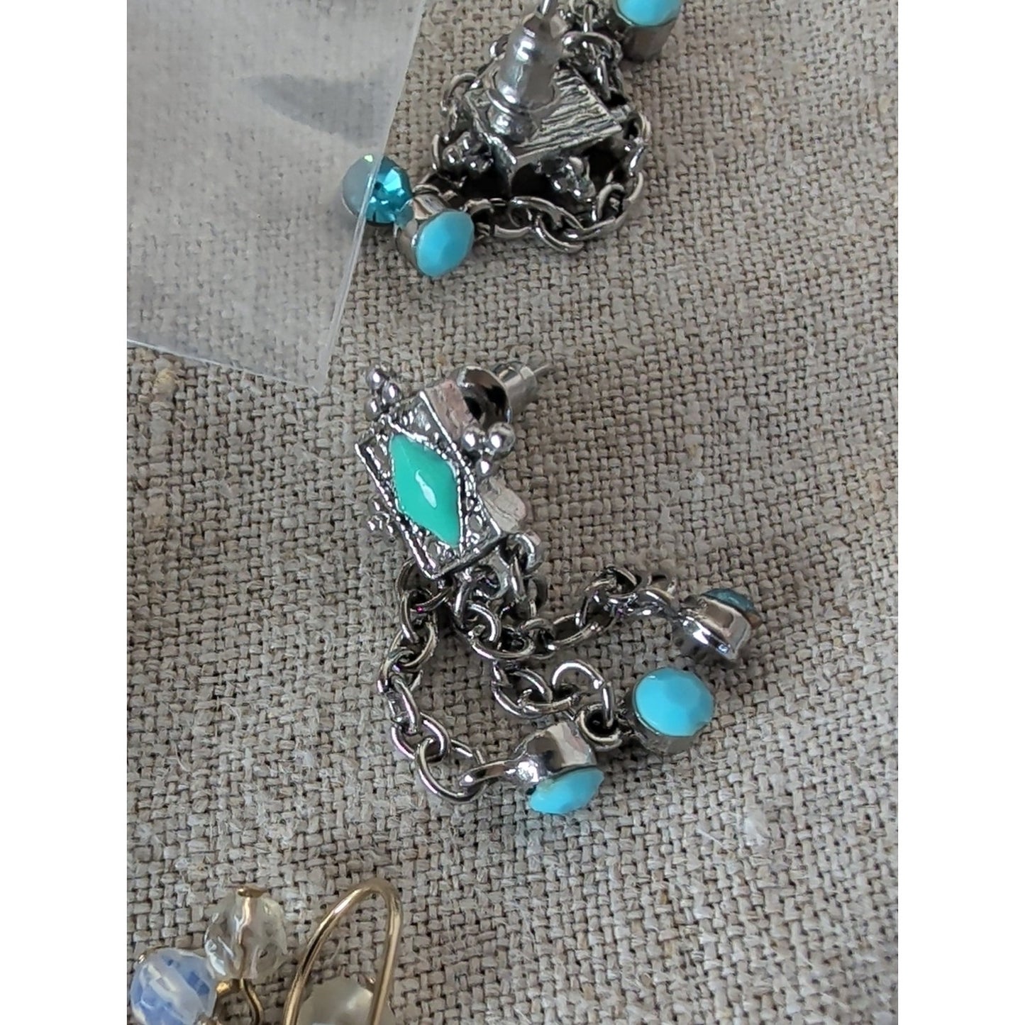 46 Pair Beachy Boho Earring Lot + 4 Stretch Bracelets Coastal Grandma Resell