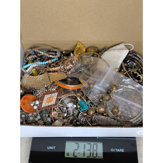 2 Lb Mystery Wearable Boho Glam Jewelry Box! Fun Treasure Hunt!!