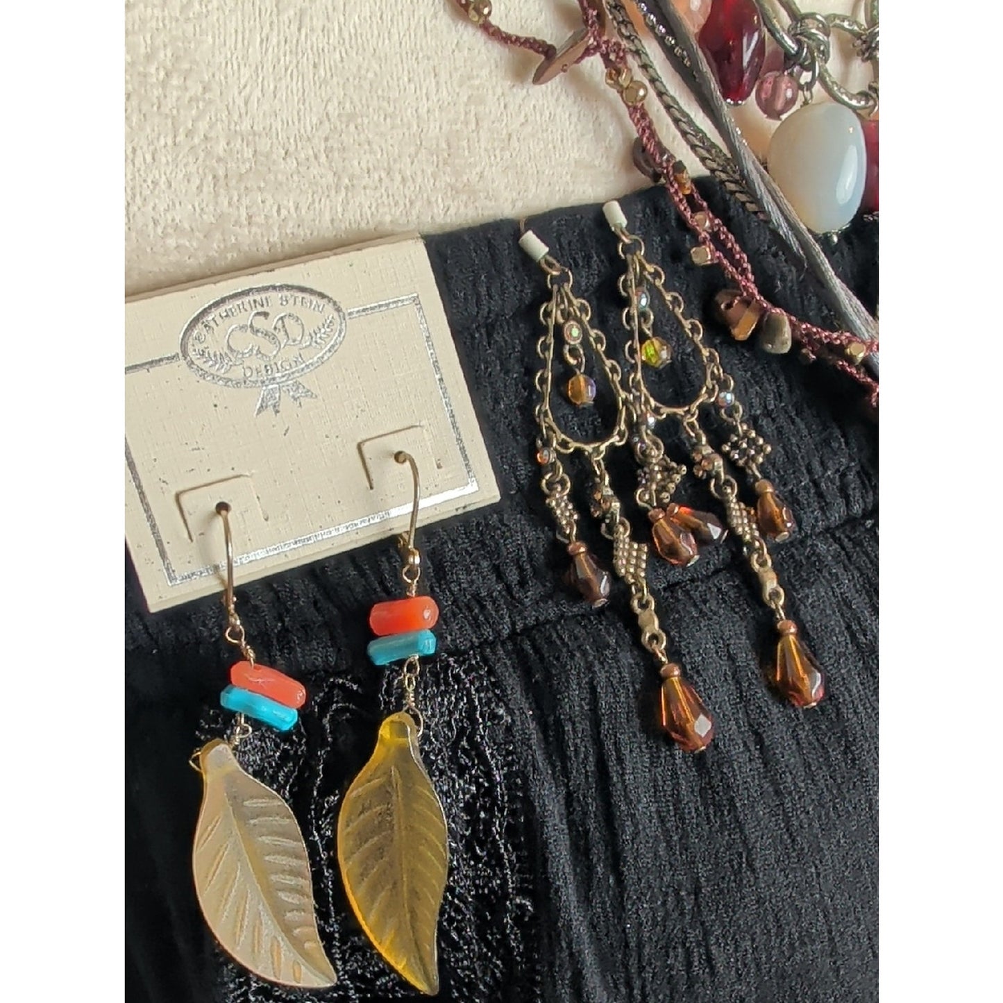 Fairy Grunge Jewelry Lot 11 Pieces Woodland Boho Necklaces Earrings Bracelets
