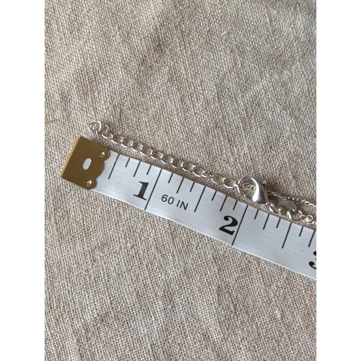Teacher Apple Heart Cross Charm Necklace Faith Inspire Silver Tone Gift