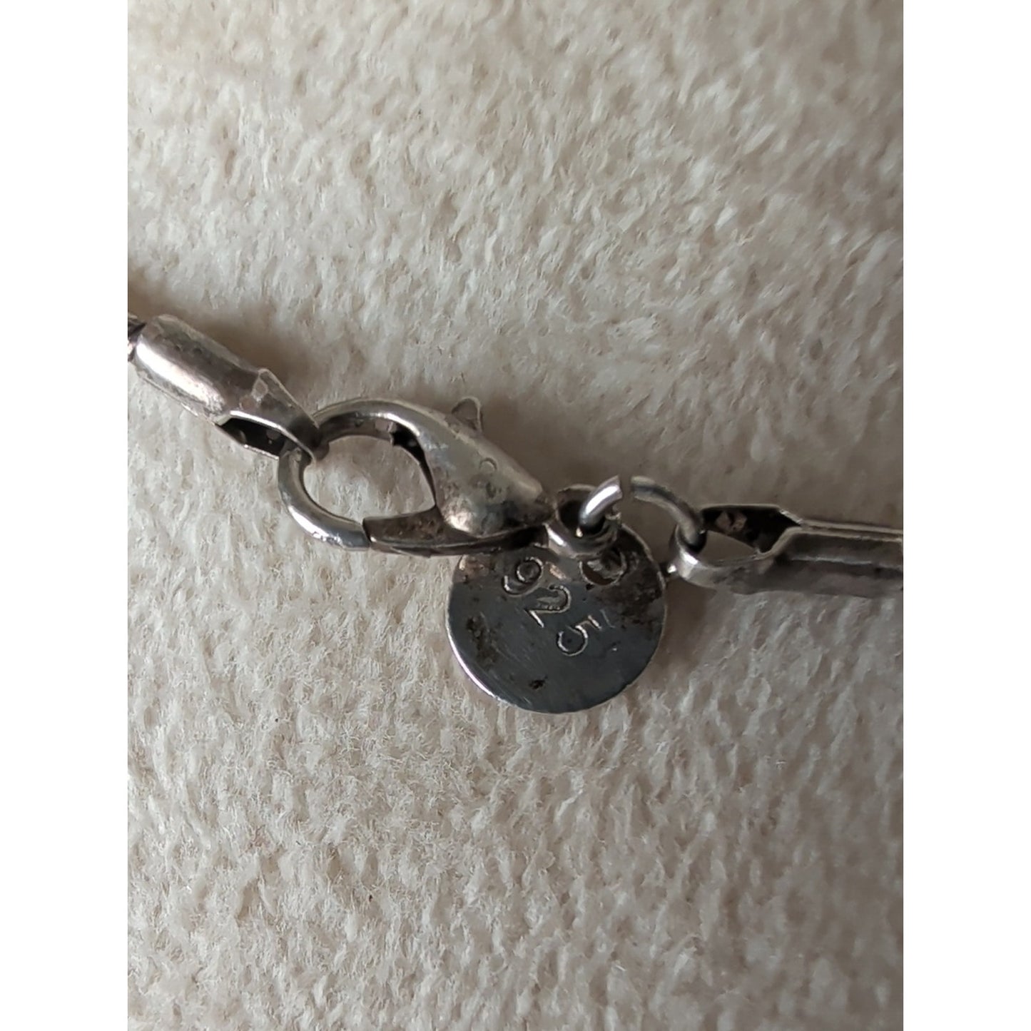 Floral Pendant Necklace 925 Botanical Bar Pendant Mixed Metal