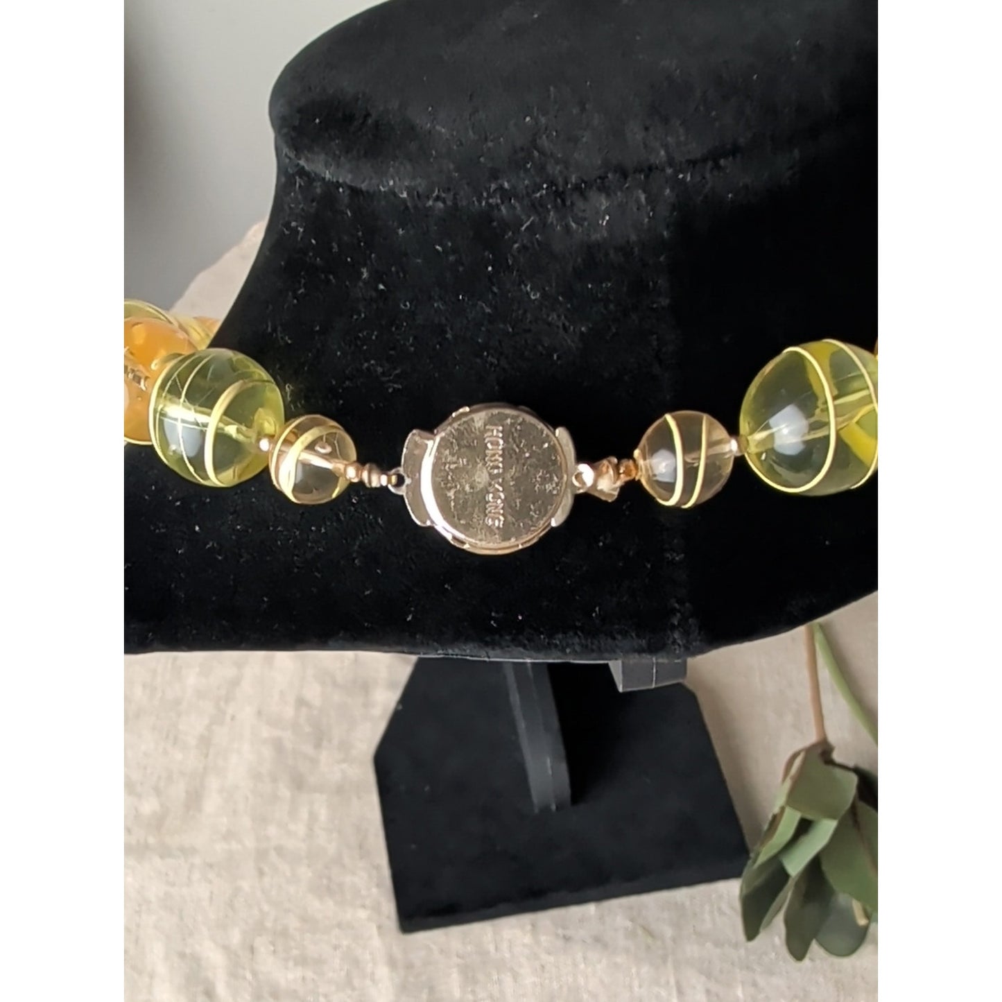 Mod Hong Kong 1960s Atomic Orb Retro Fashion Necklace