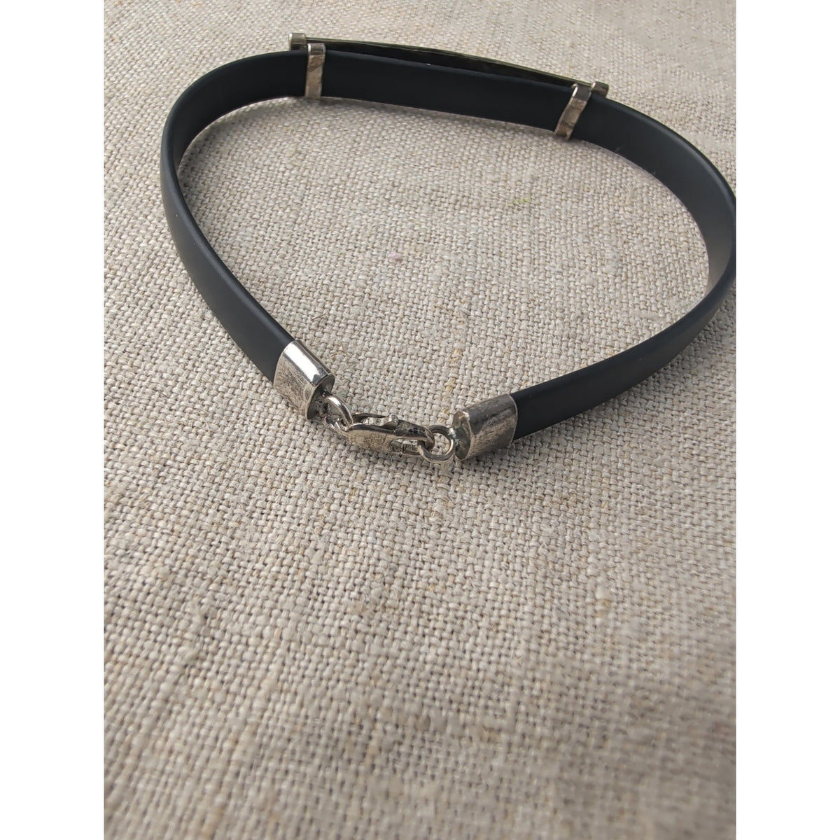 Sterling & Leather Stackable Bracelets Southwestern Boho Wrap/Clasp 7"
