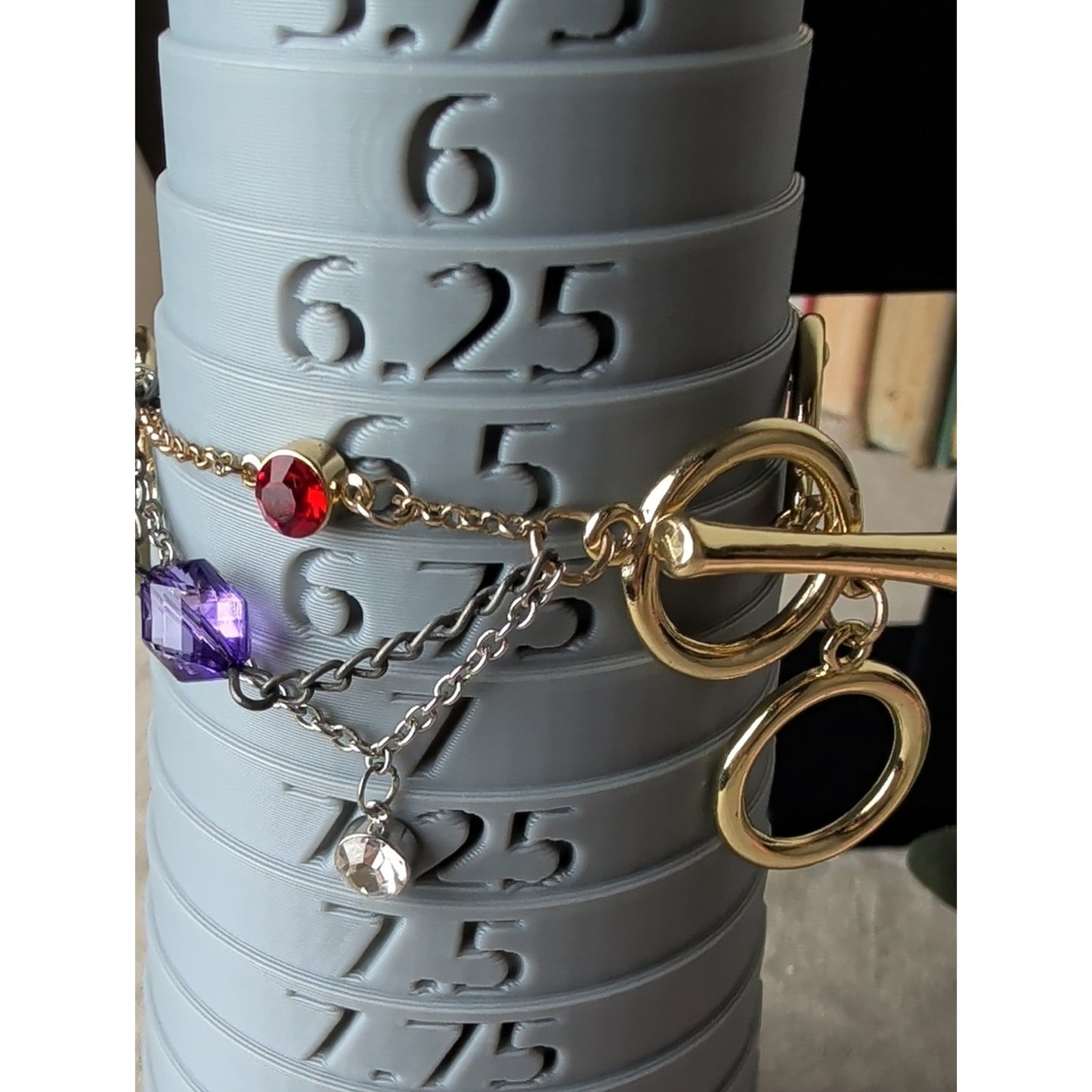 Handcrafted Disney Villains Inspired Charm Bracelet Gold Tone Gothic Fairy Tale