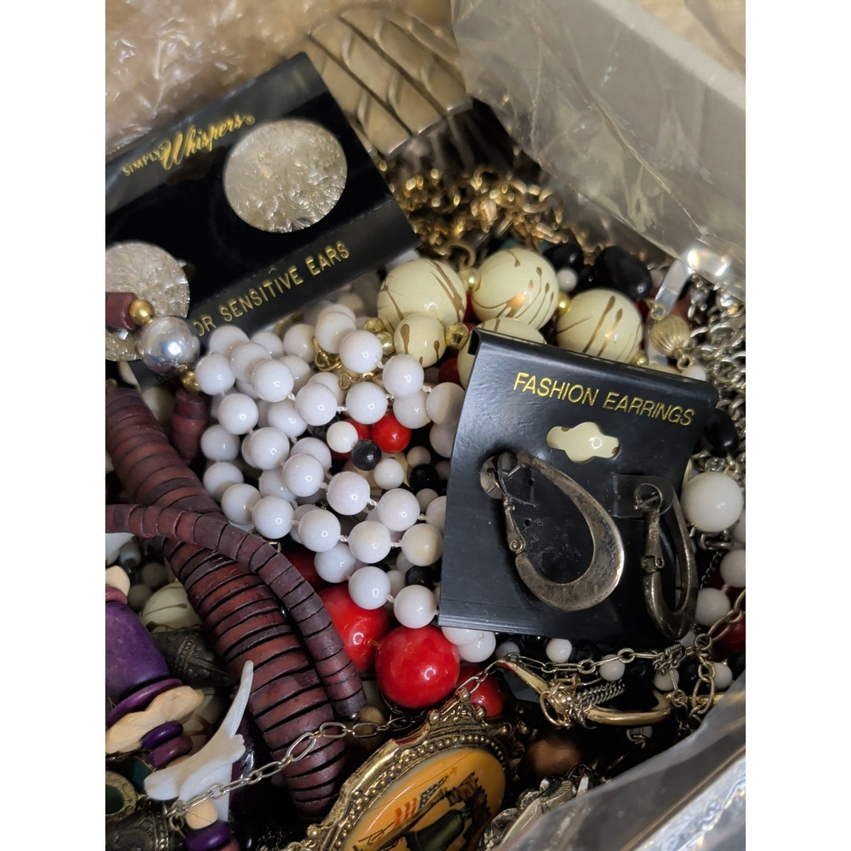 3 Lb Jewelry Treasure Hunt! Vintage And Modern! Boho Glam!