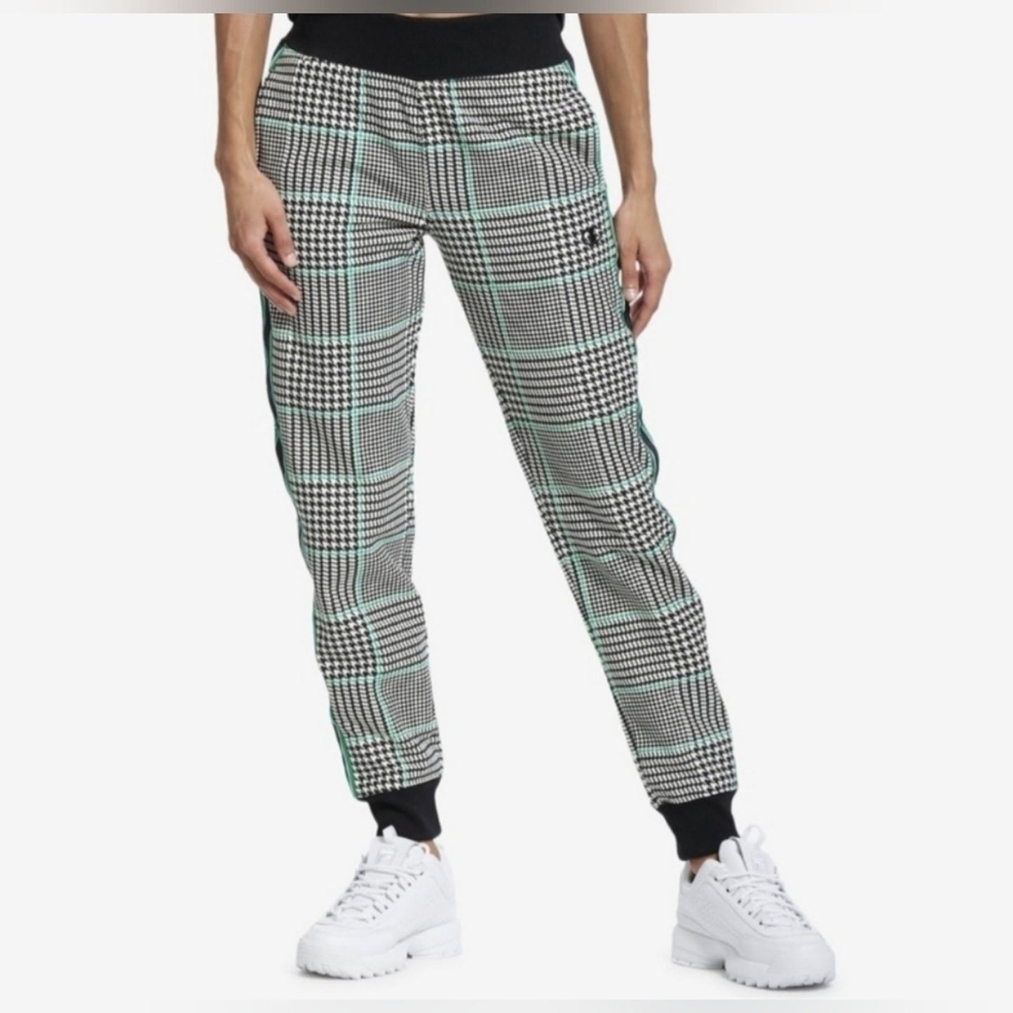 Champion Academia Jogger Sweatpants Houndstooth Women's XS
