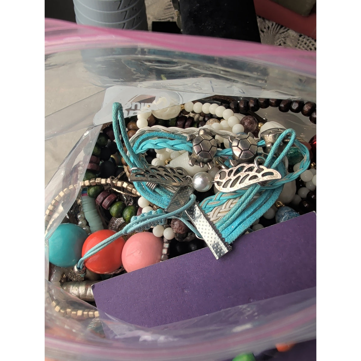 4 Pounds! Mystery Wearable & Craft Bracelet Lot Treasure Hunt!