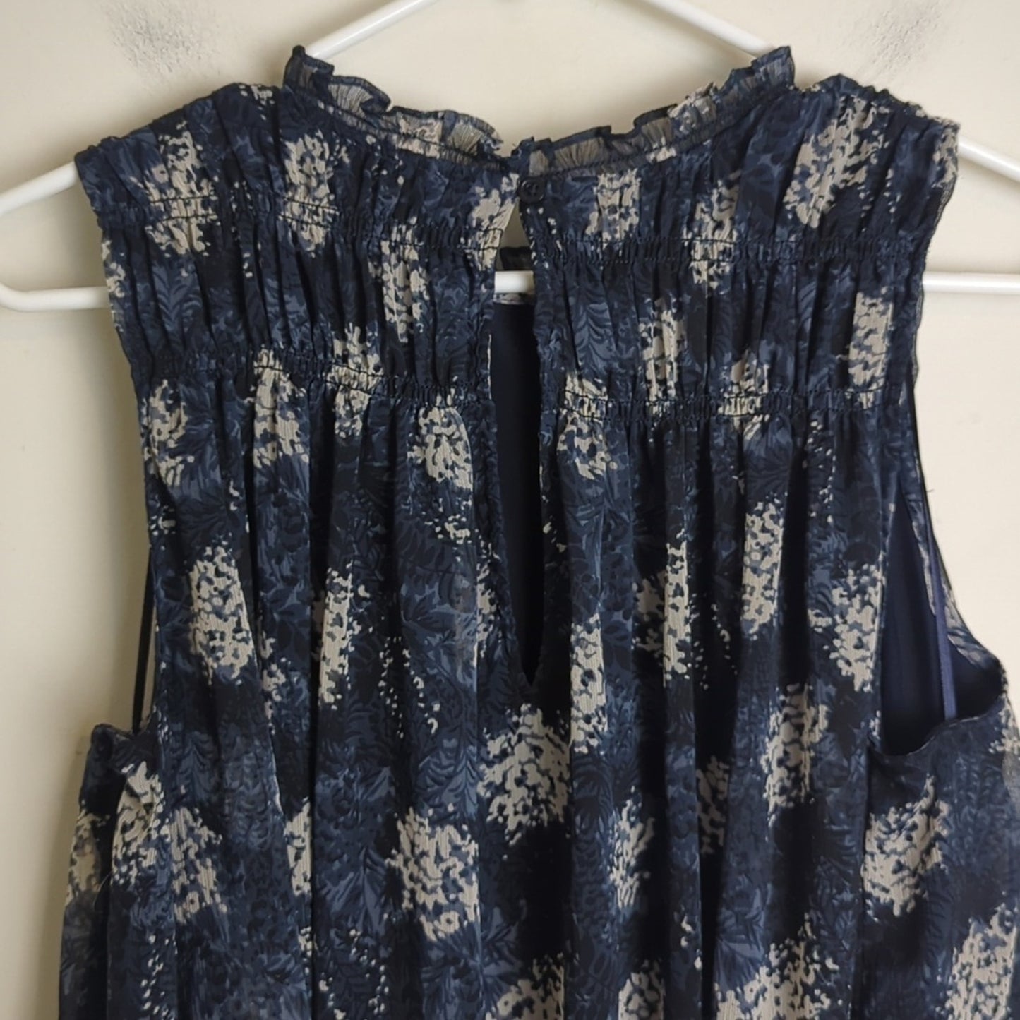 Joie Baltic Print Sleeveless Dress Women's Size Medium
