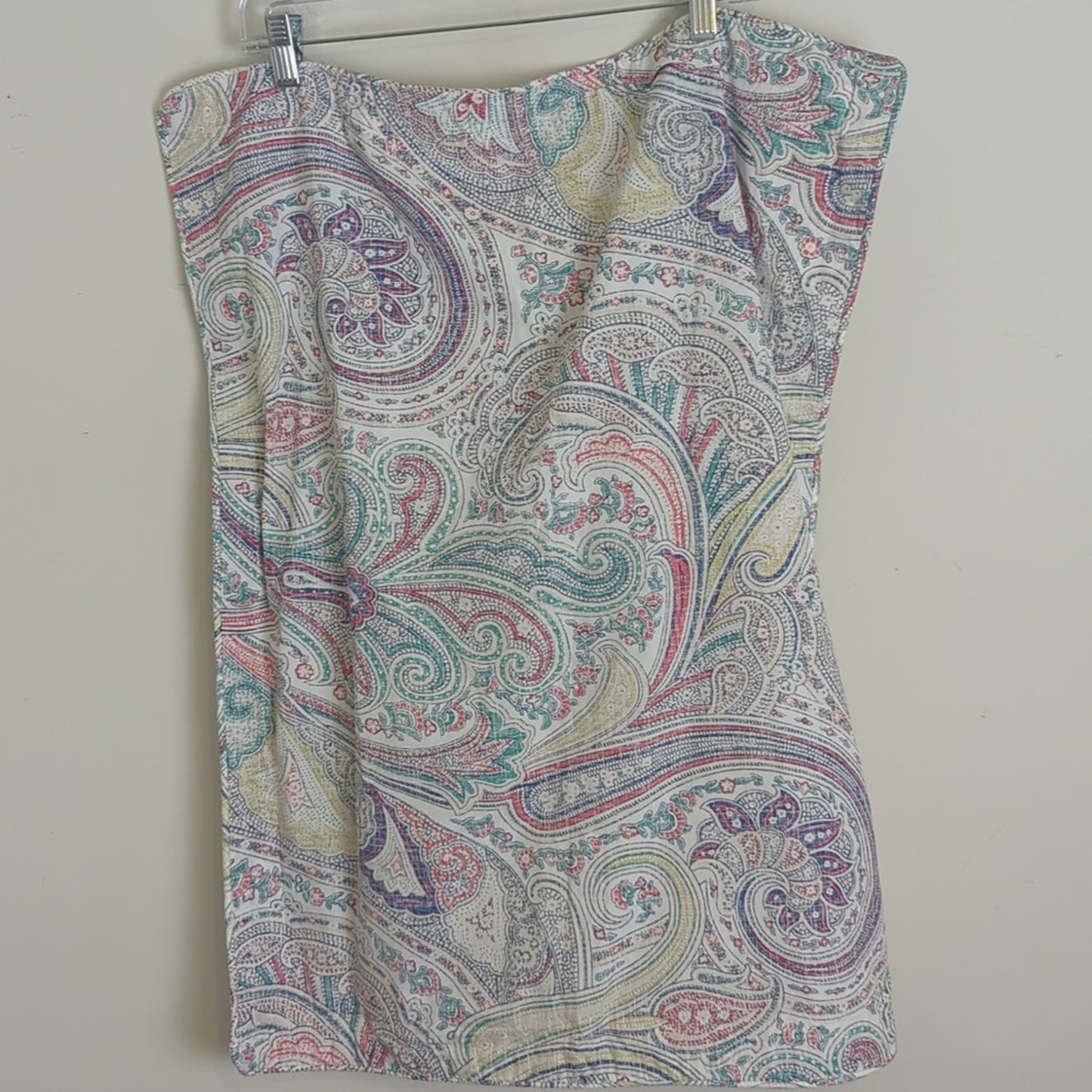 Vintage Lauren Ralph Lauren Boho Paisley Pillow Shams 20x24 Set Of Two