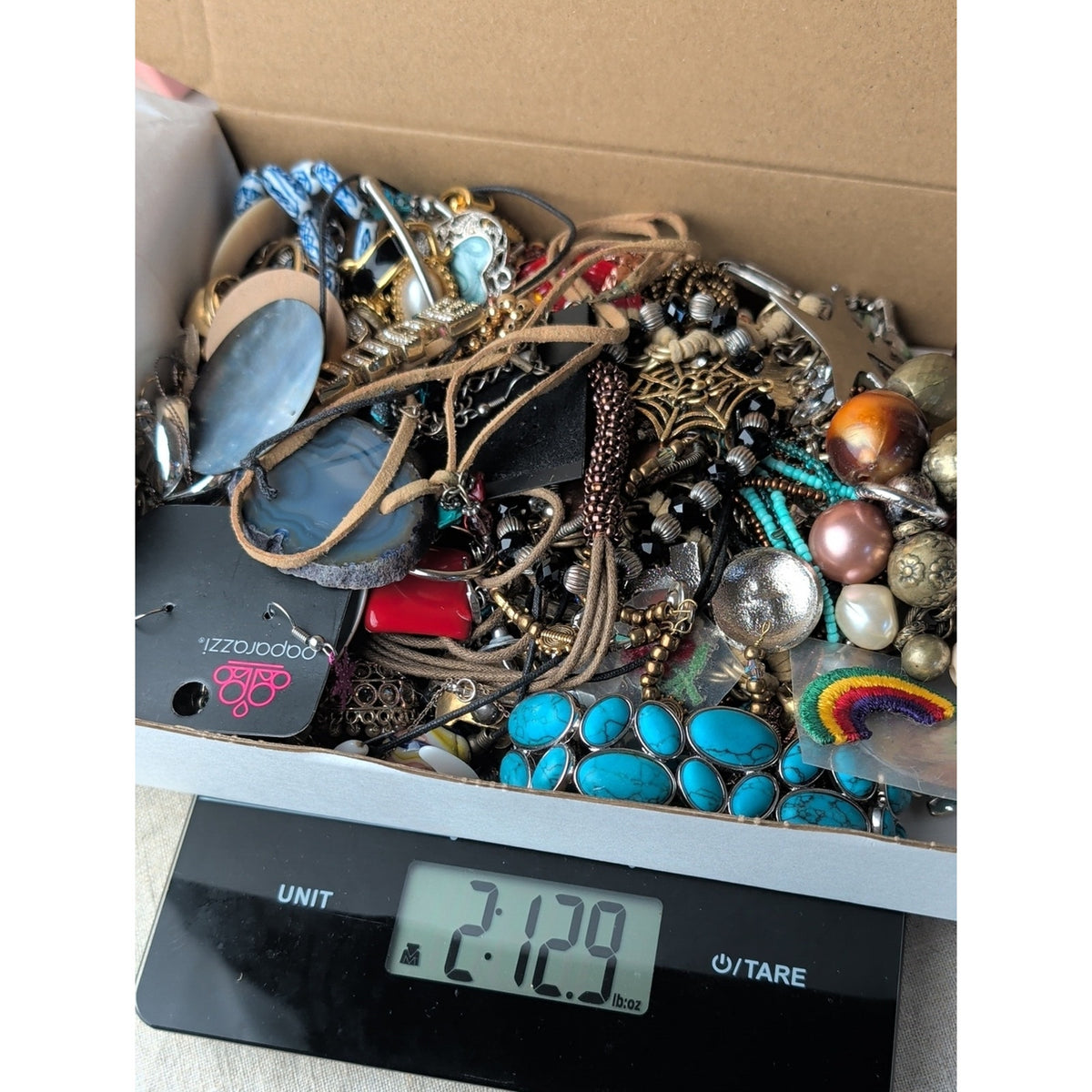 Mystery Treasure Hunt Craft Box Some Wearable! 2 Lbs!