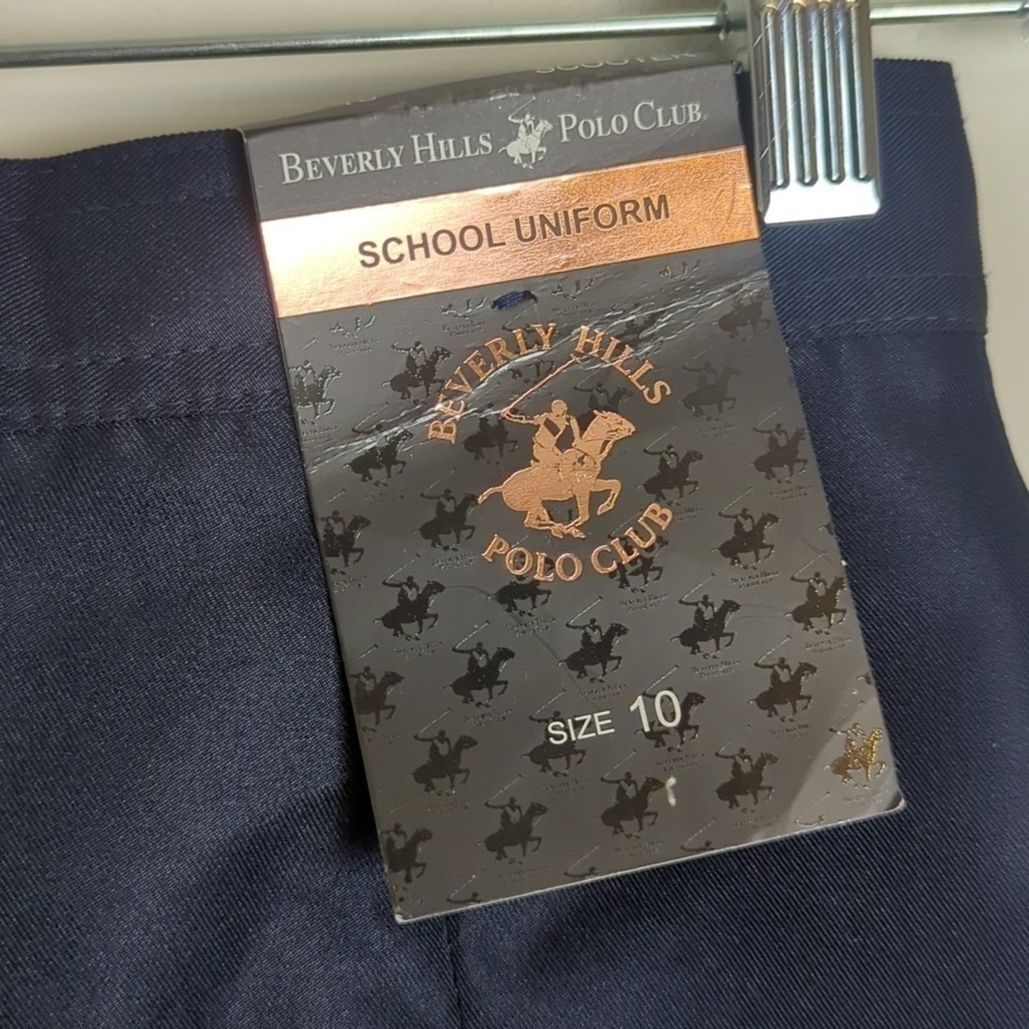 Beverly Hills Polo Club School Uniform Scooter Skort Girls Size 10