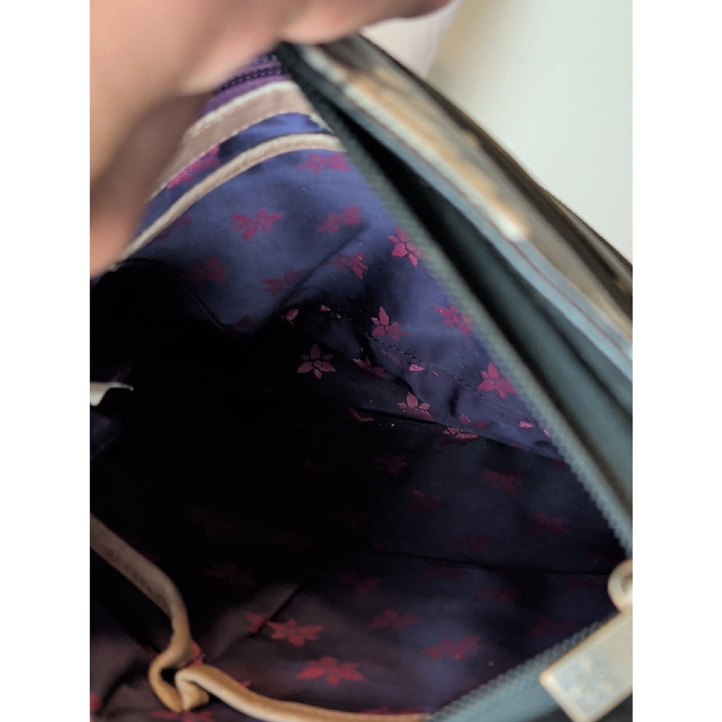 Anuschka Expandable Travel Crossbody 550 Hand-painted Leather RFID Blocker