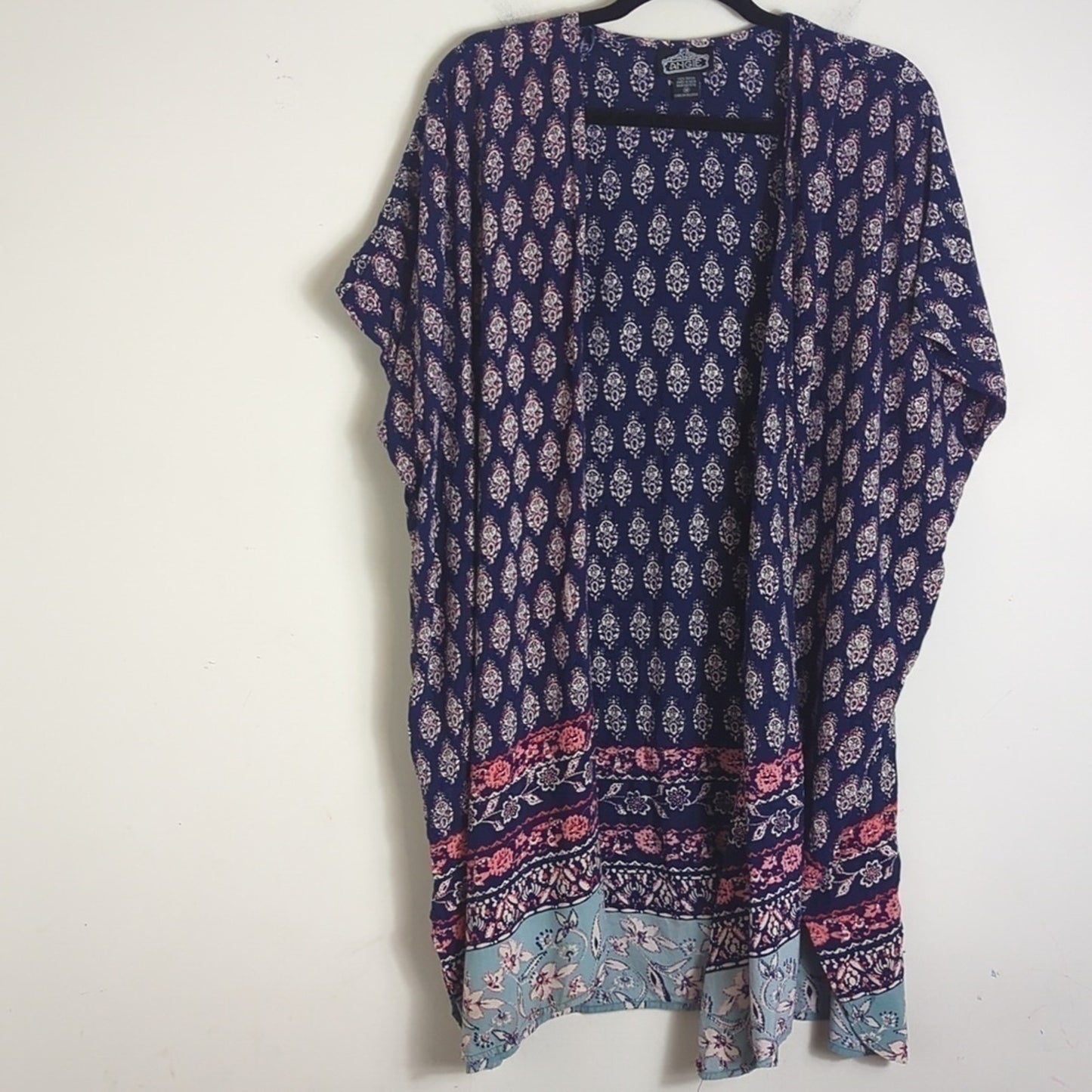 Boho Floral & Paisley Kimono Aztec Women's Medium