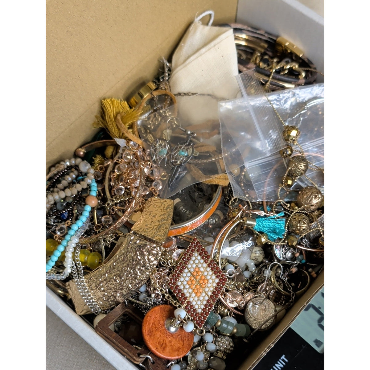 2 Lb Mystery Wearable Boho Glam Jewelry Box! Fun Treasure Hunt!!