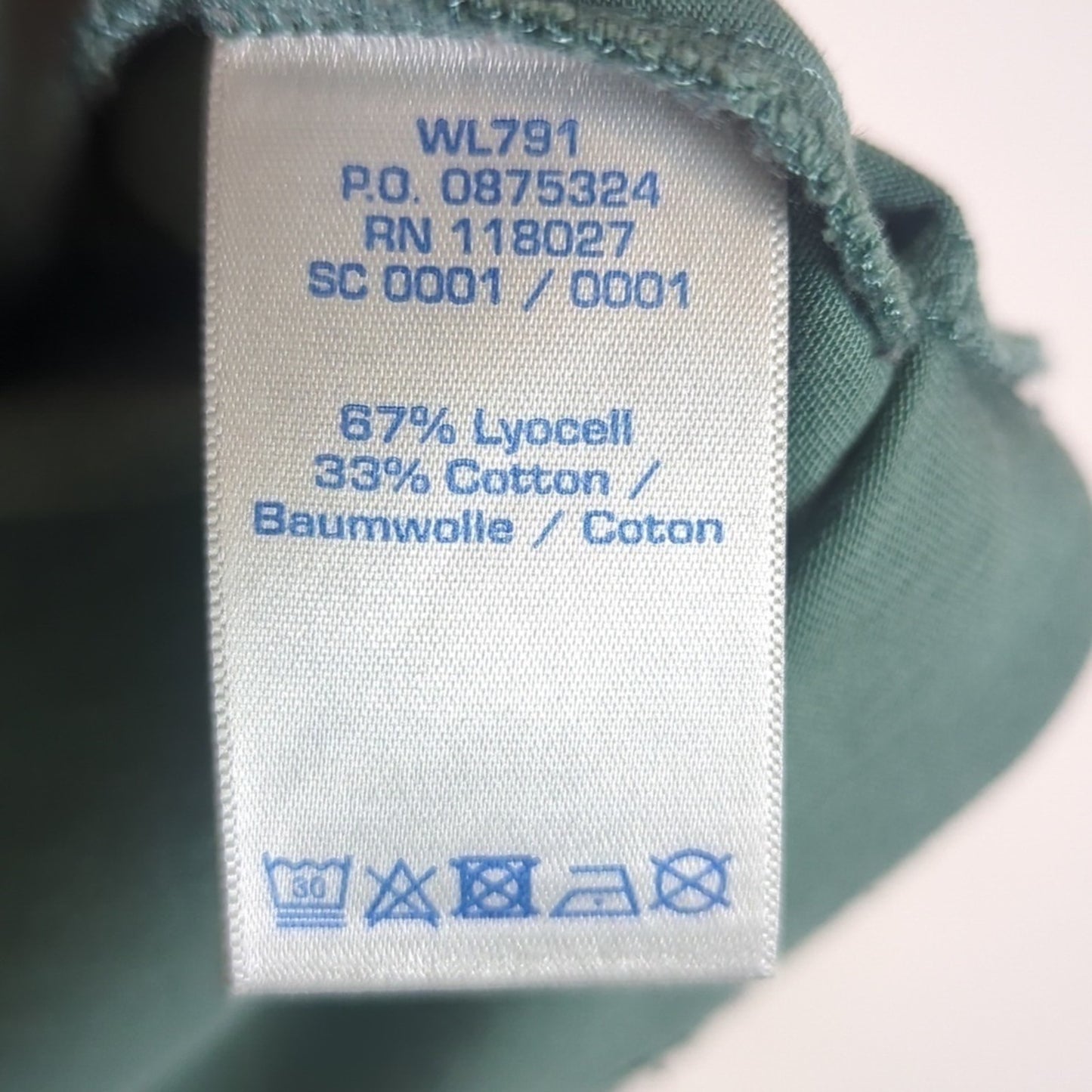 Boden Basic V-Neck Gathered Top Lyocell & Cotton Women's 10