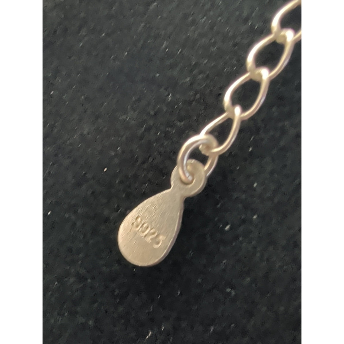 925 Sterling Silver Clear Quartz Solitaire Pendant Necklace Minimalist Sparkle