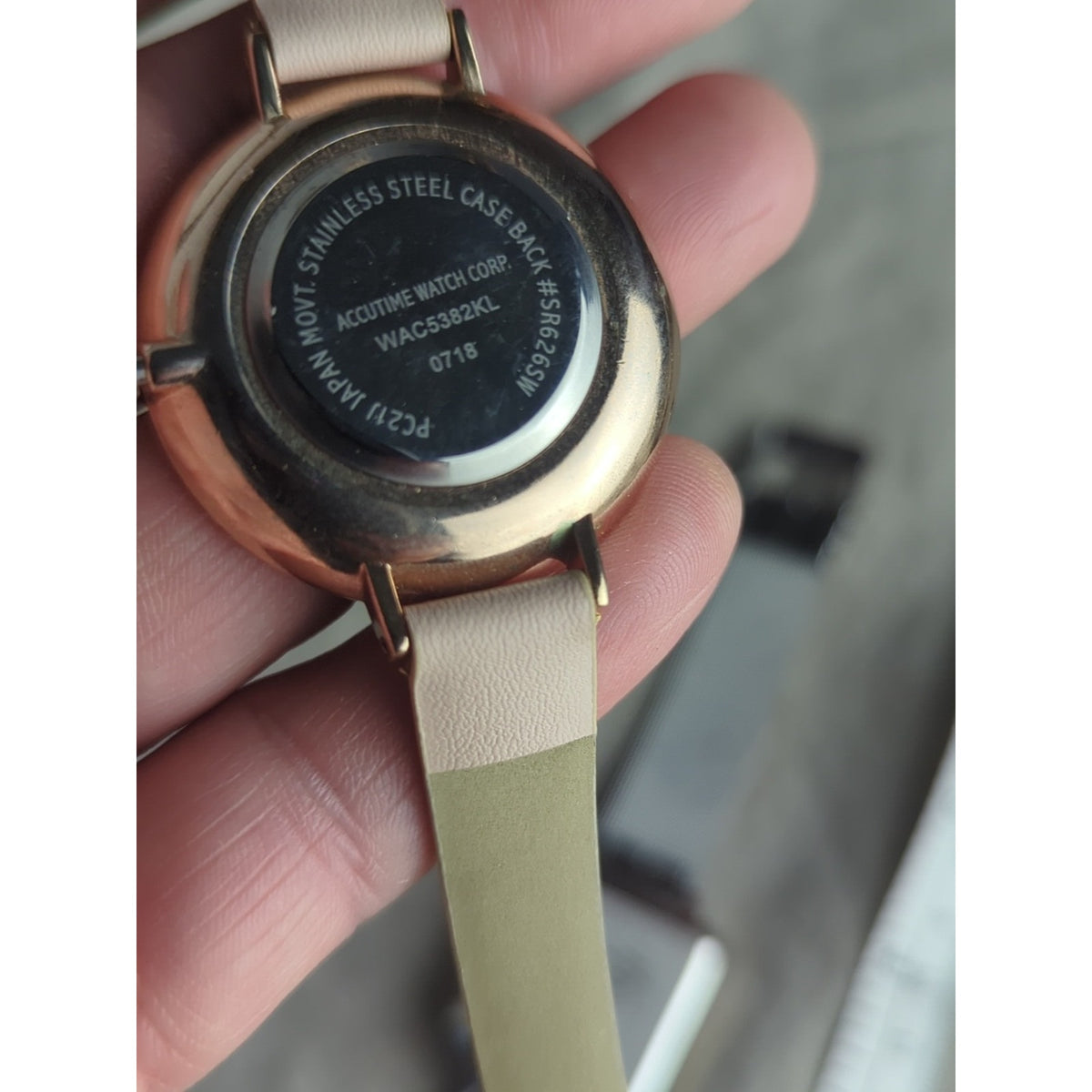 Curated Watch Stack Set Y2K Statement Minimalist Blush Watch | Layered Bracelets