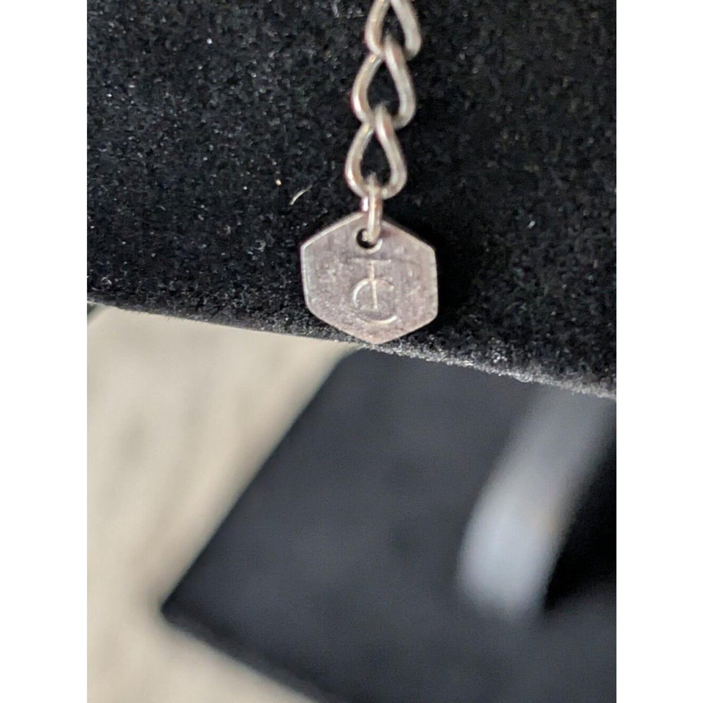 Touchstone Crystal by Swarovski Statement Necklace Faceted Crystal Pavé Charms