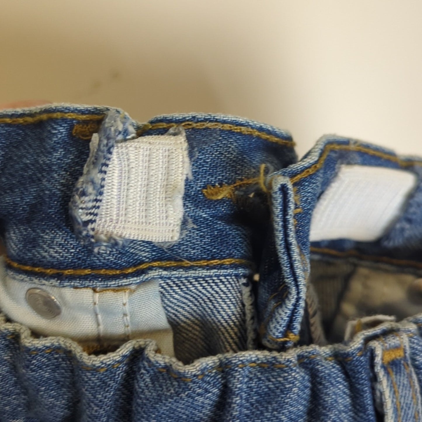 Highwaisted Jeans Upcycled Bandana Denim Y2K Streetwear