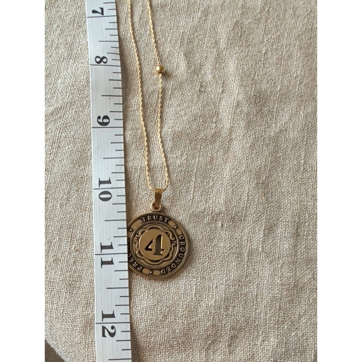 Alex and Ani Number 1 Necklace Gold Tone Adjustable Inspirational Pendant 2017