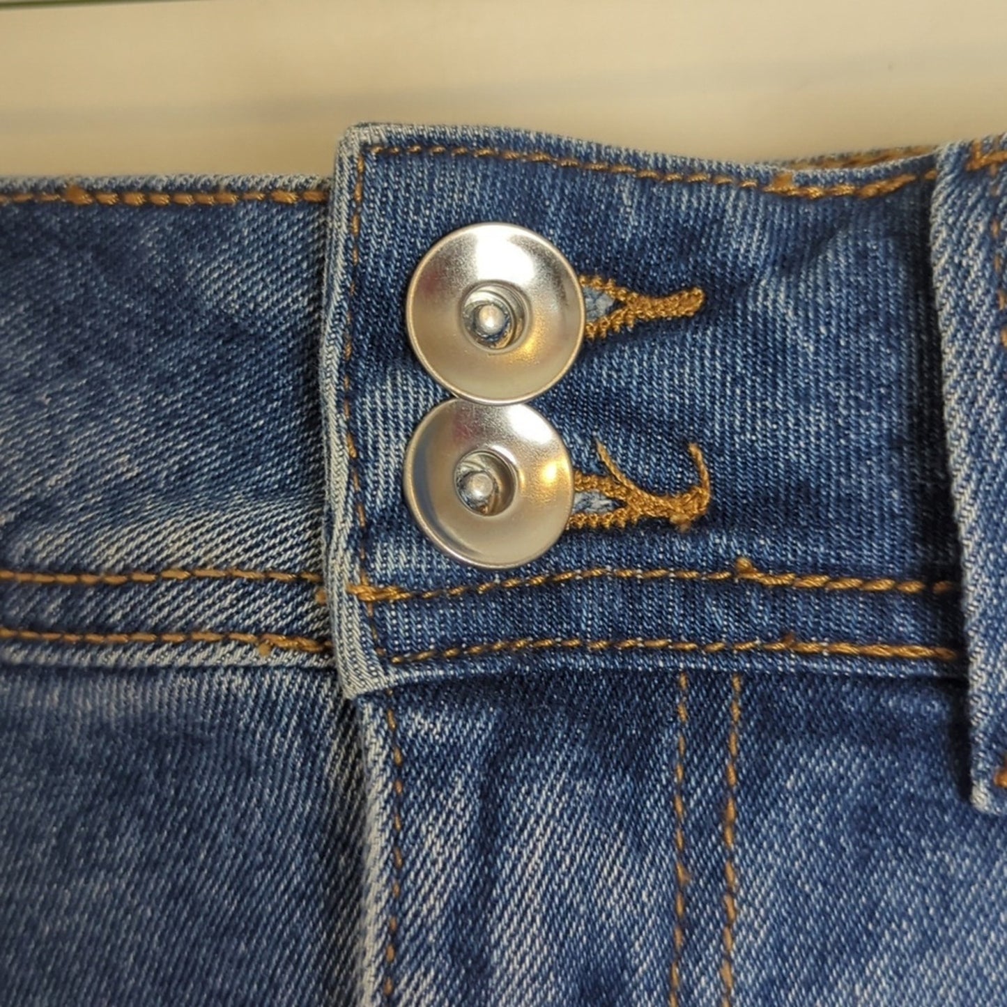 Preppy-Goth Denim Tennis Mini Skirt Pleated Pockets Size Medium