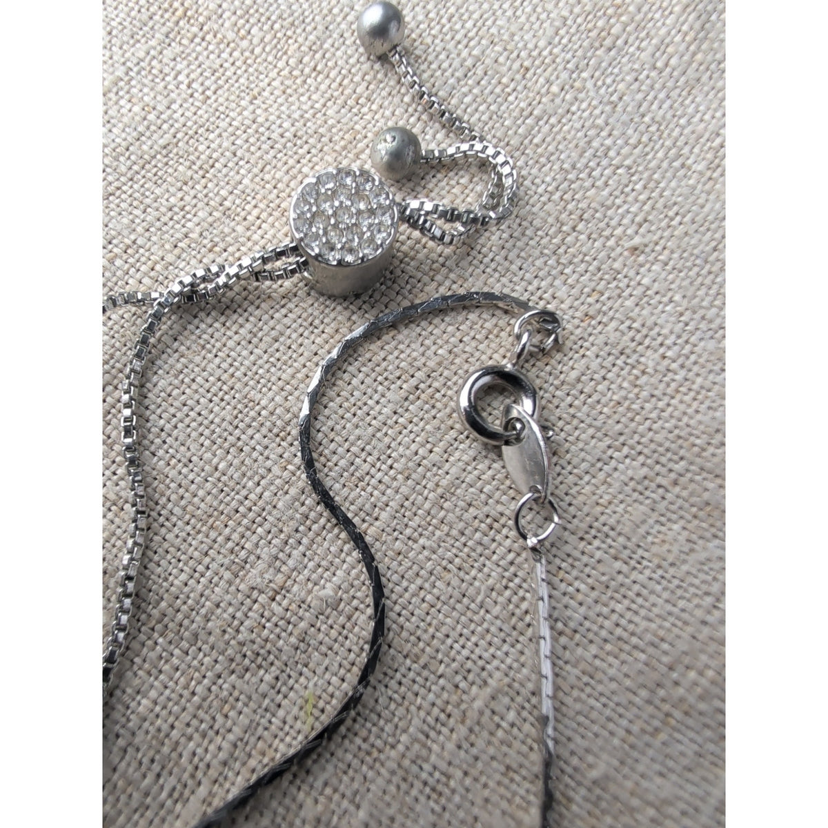 Silver Tone Bracelet Gift Set I Love You More Plus Bubble Heart Charm