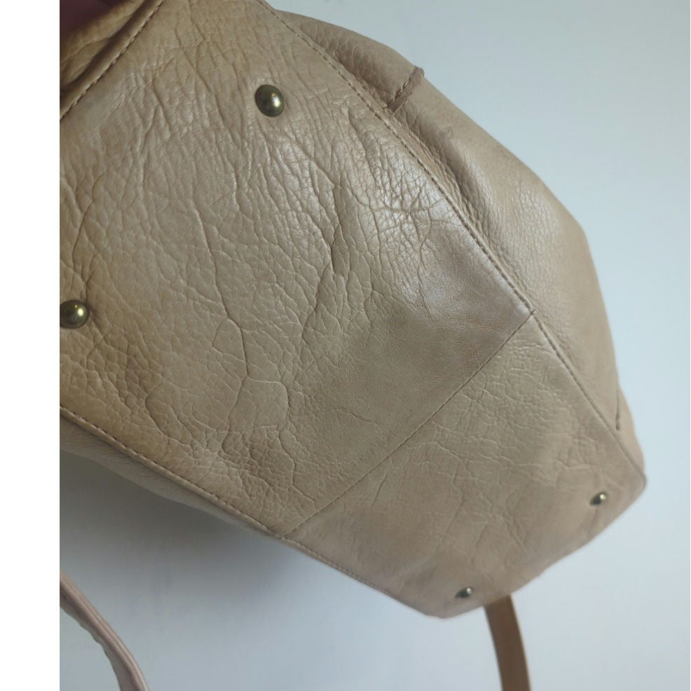 Minimalist American Leather Triple Entry Crossbody Bag Travel