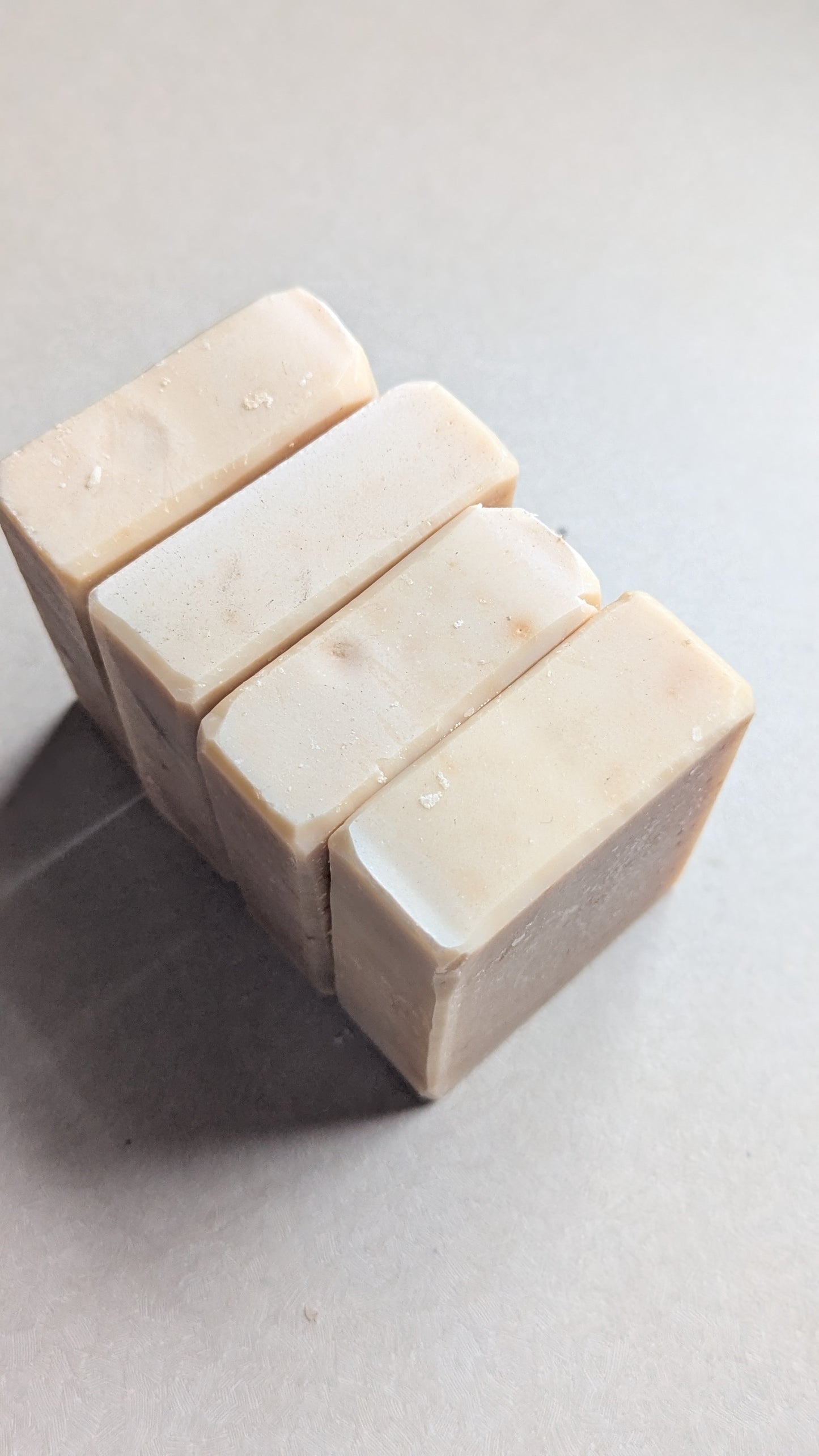 "Pure" Handcrafted Tallow 4.5 oz. Body bar/ soap bar Unscented Oats & Honey