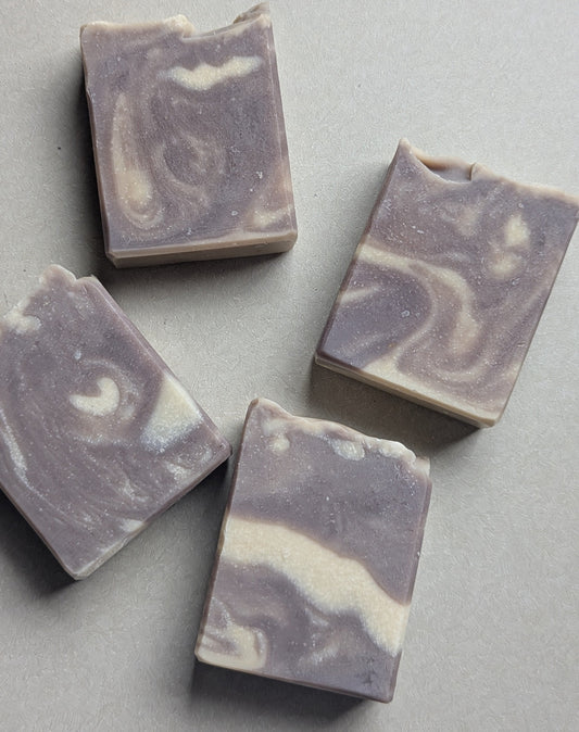 Calm Lavender Goat Milk Soap Bar 4.5 oz Lavender Essential Oil