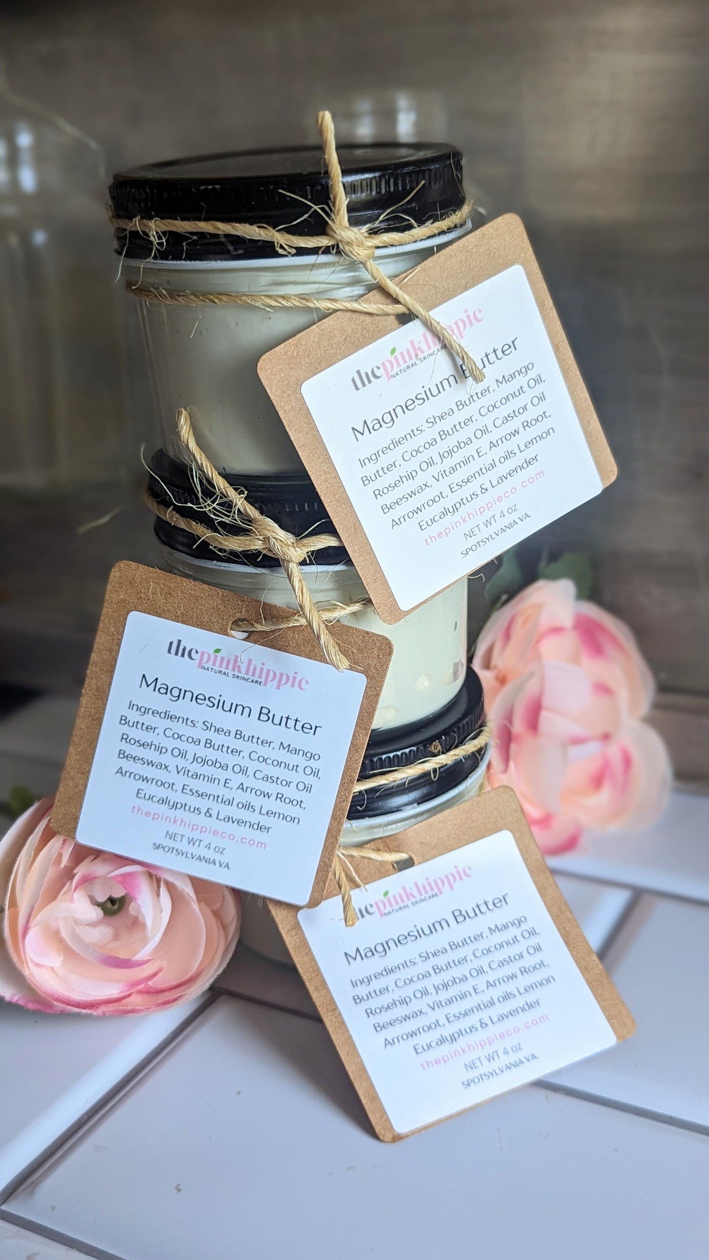Luxurious Body Butters ~Lightly scented, USA Tallow, Lavender, Beach Bum , BPA Jars