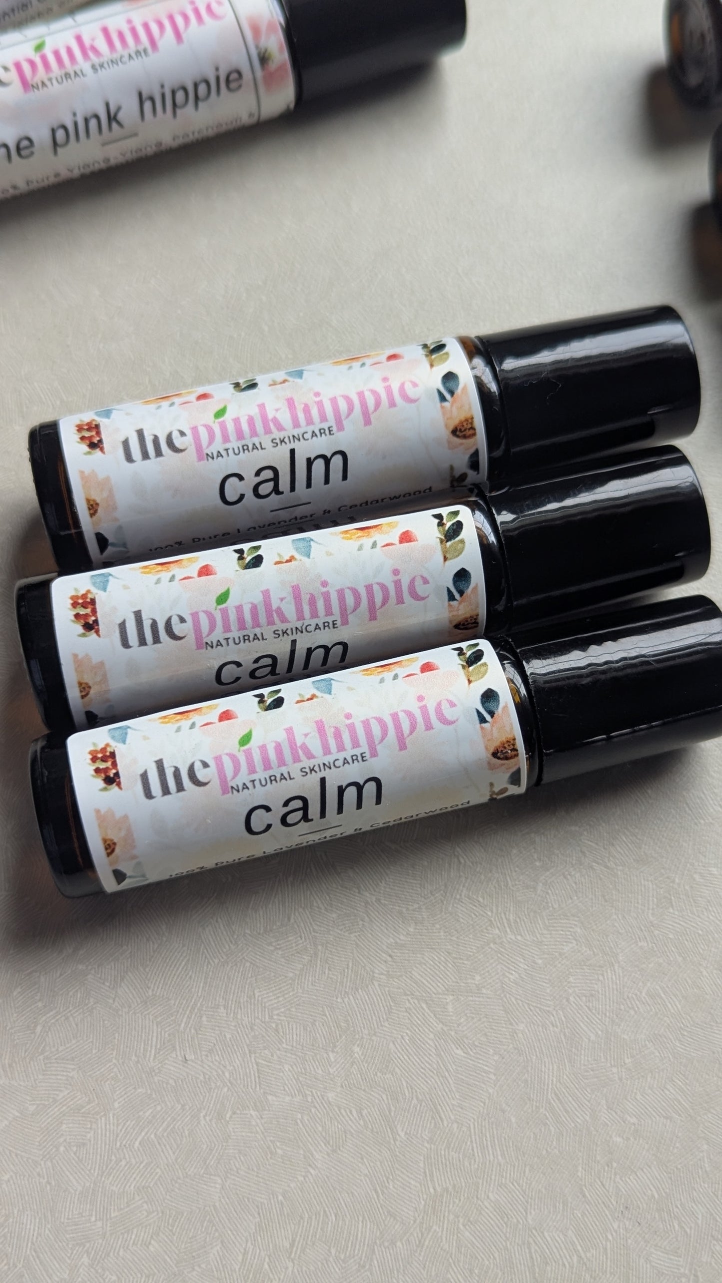 Roll-on Essential Oils 10 ml- Pocket Size Sleep Breathe Mood Roll on Perfume All natural
