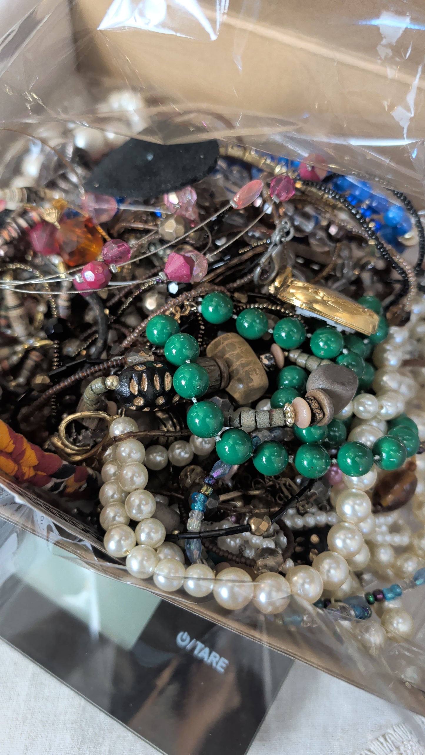 Mystery Craft Lot Jewelry Treasure Hunt! Wearable/Craft/ Recycle