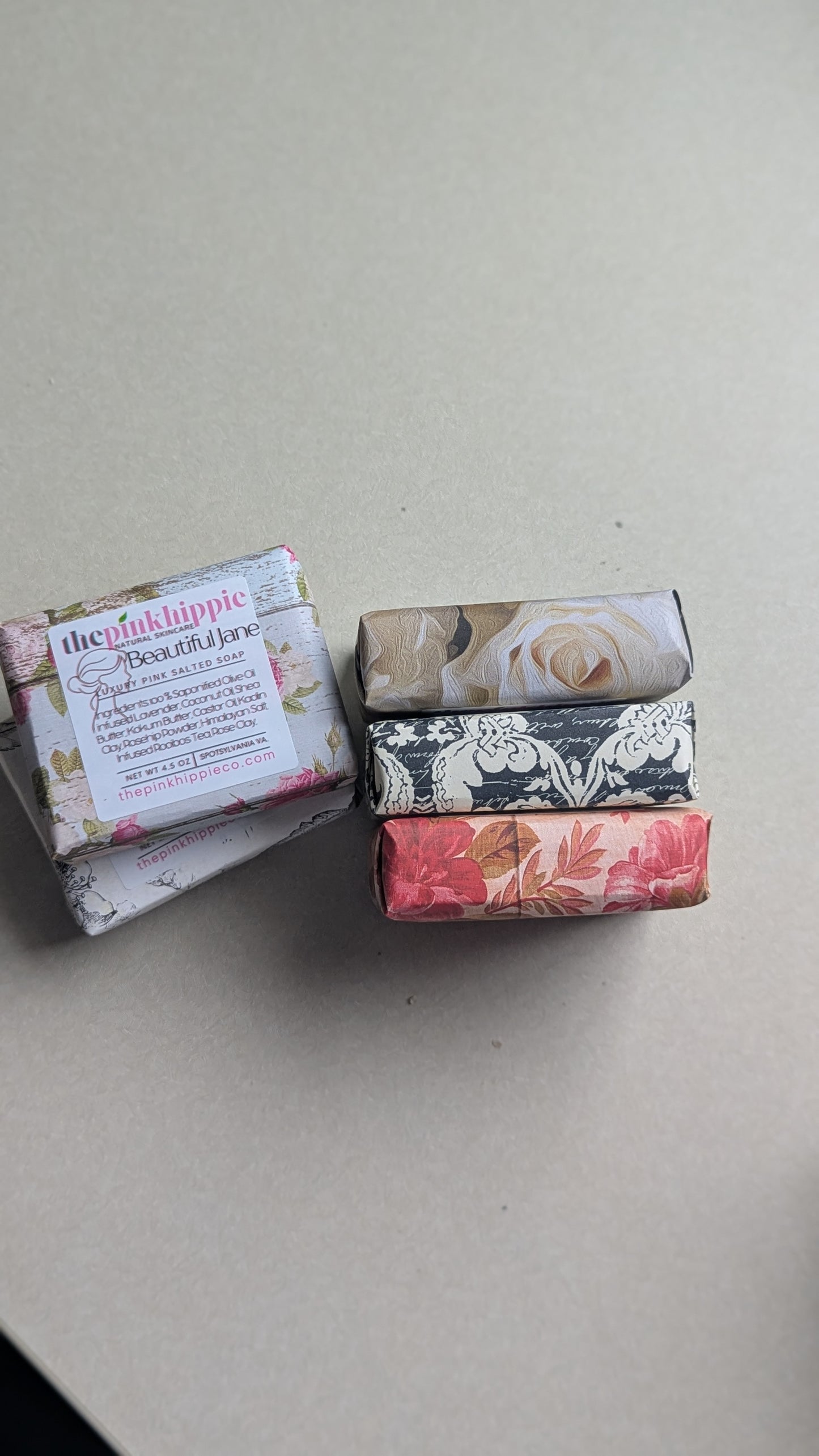 Beautiful Jane Luxury Lather Unscented Himalayan Salt Bar 4.5oz