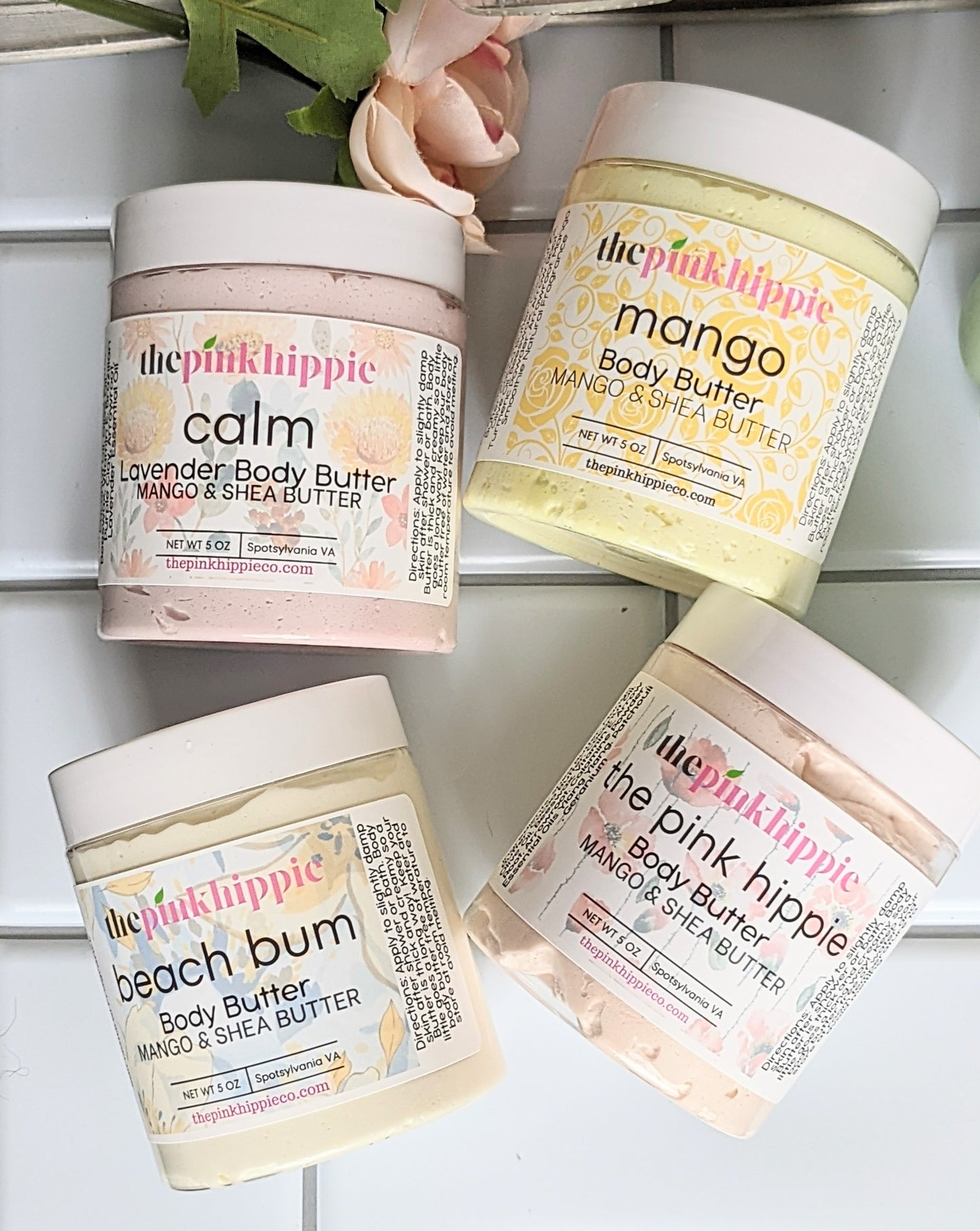 Luxurious Body Butters ~Lightly scented, USA Tallow, Lavender, Beach Bum , BPA Jars