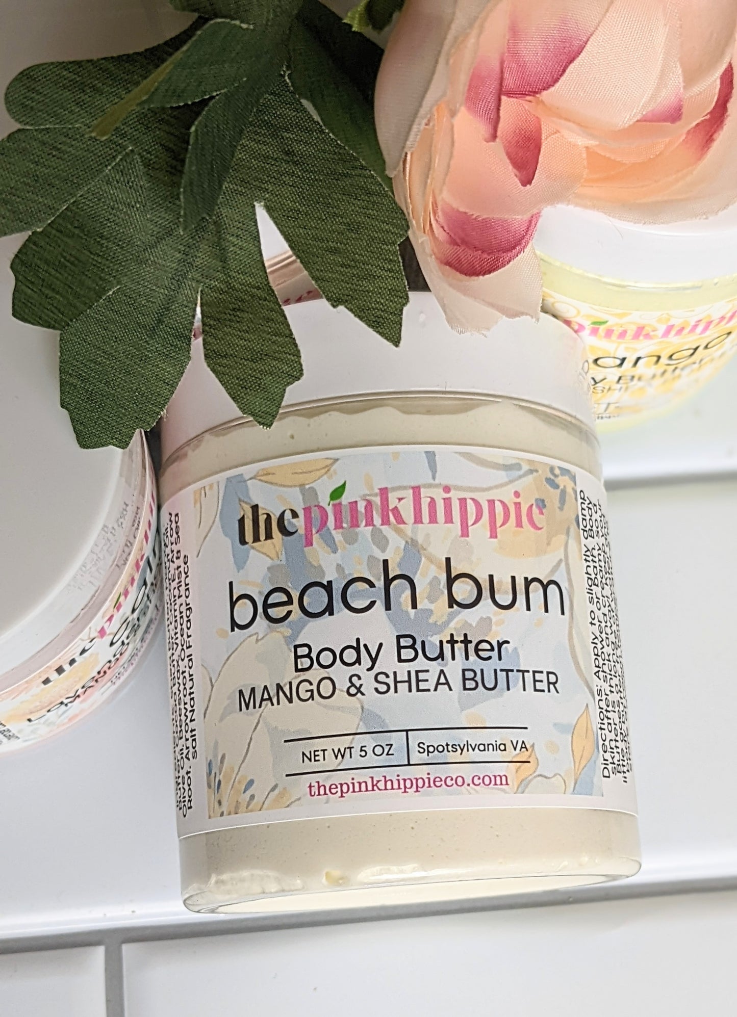 Luxurious Body Butters ~Lightly scented, USA Tallow, Lavender, Beach Bum , BPA Jars